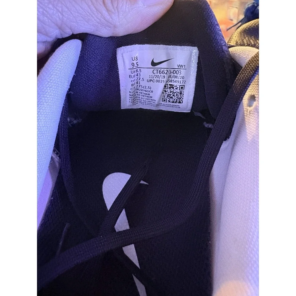 Nike Mens React Infinity Pro‎ Golf Shoes Sneakers Black White Size 9.5